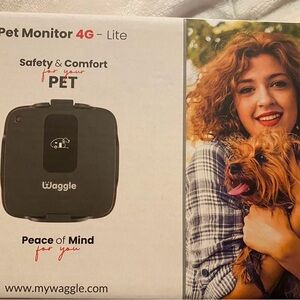 Waggle Pet Monitor 4G Lite - Black